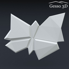 Гипсовая 3D панель Бабочка