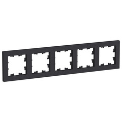 РАМКА 5-постовая , универсальная , Карбон  ATN001005