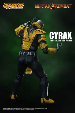 Фигурка Сайракс масштаб 1/12 Мортал Комбат Storm Collectibles