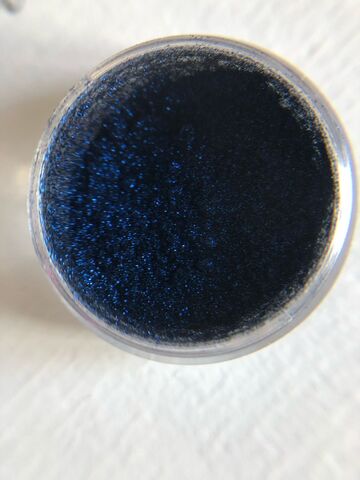 Втирка для ногтей Металлик BLUE