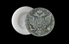 Силиконовый молд Монета Рубль 1764 г