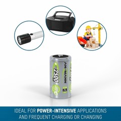 Аккумулятор С/NiMH ANSMANN MaxE 1.2V 2500mAh