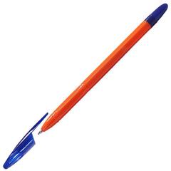 Ручка шариковая Attache 555 синяя (толщина линии 0.7 мм)