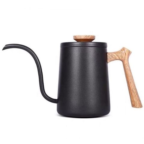 Чайник с изогнутым носиком Mojae Coffee Kettle, чёрный