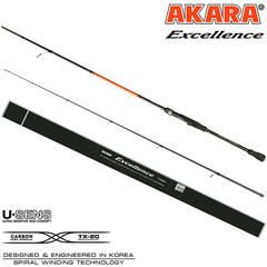 Спиннинг шт. уг. 2 колена Akara Excellence M 702 (6-28) 2,1 м