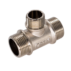 Тройник переходной СТМ CRTF0114, 3/4" x 1/2" x 3/4", наружная резьба, латунь