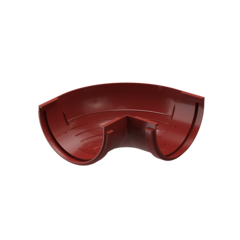 Внешний угол желоба 90 Standard, красный