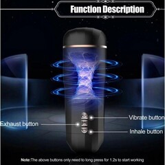 Автоматический мастурбатор с вибрацией и вращением