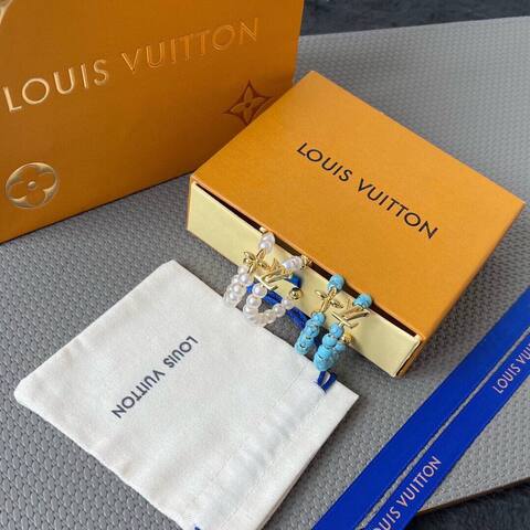 Серьги Louis Vuitton полукольца