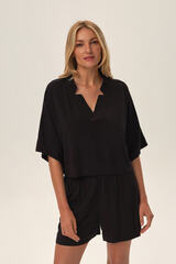 Пижама женская с шортами ESOTIQ 42047 JOYA/99X | Черный