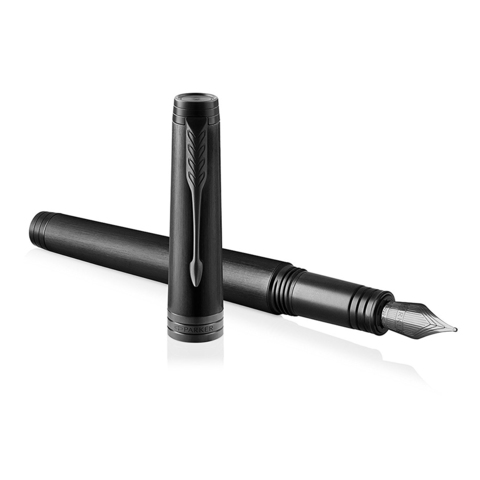 Ручка перьевая Parker Premier, Monochrome Black, F (1931431)