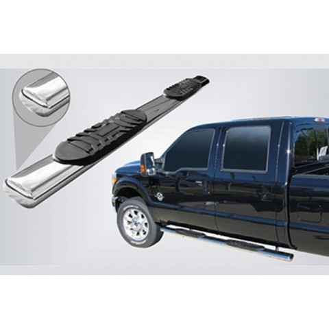 Боковые пороги (овал) Ford Ranger (2012+)