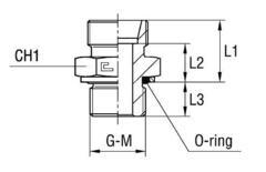 Штуцер FH DL10 М14х1.5 (корпус) CAST