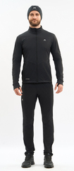 Элитный утеплённый лыжный костюм Nordski Pro Black мужской