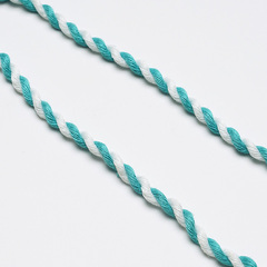 Шнуры/Плетеный/Шн. китай бело-голубой 1557