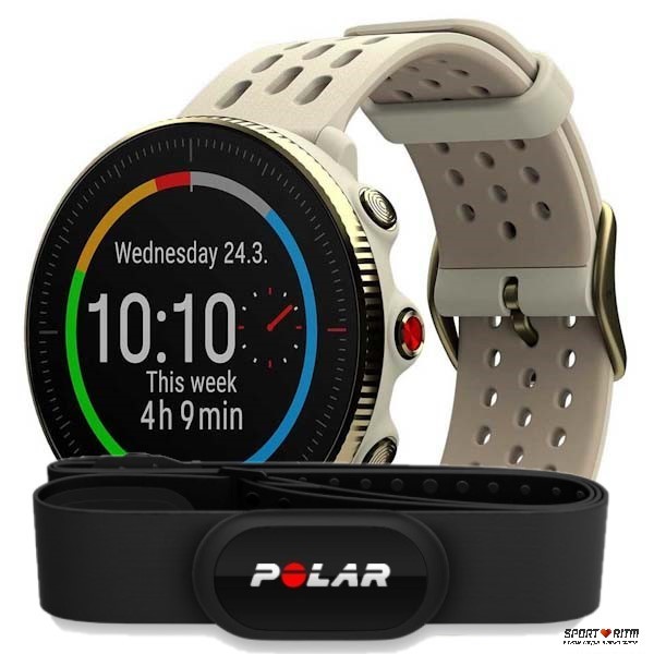 Polar Vantage M2 Gold-Champagne HR (H10)