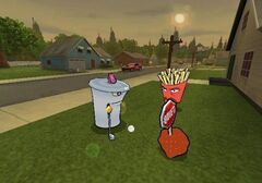 Aqua Teen Hunger Force Zombie Ninja Pro-Am (Playstation 2)