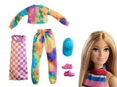 Одежда и обувь для куклы Барби Спортивный стиль Tie-Dye