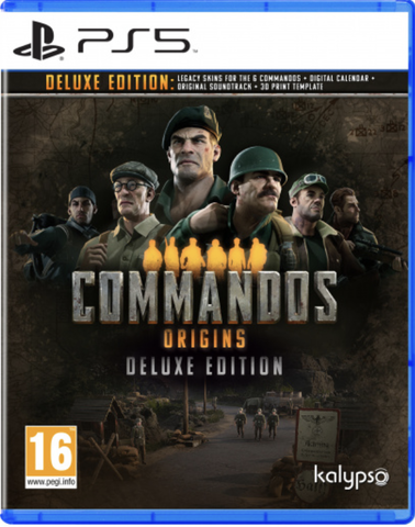 Commandos: Origins - Deluxe Edition (диск для PS5, интерфейс и субтитры на русском языке)