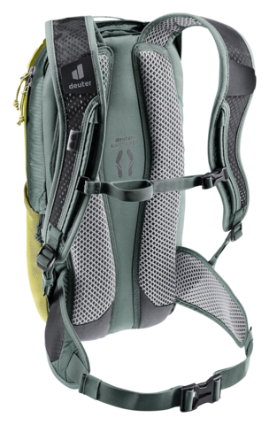 Картинка рюкзак велосипедный Deuter Race 8 Sprout/Ivy - 11