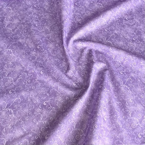 В ПУТИ, ВИТИЕВАТЫЙ УЗОР, СИРЕНЕВЫЙ - 100% ХЛОПОК