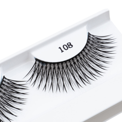 TF Накладные ресницы Fashion Lashes 108 черный