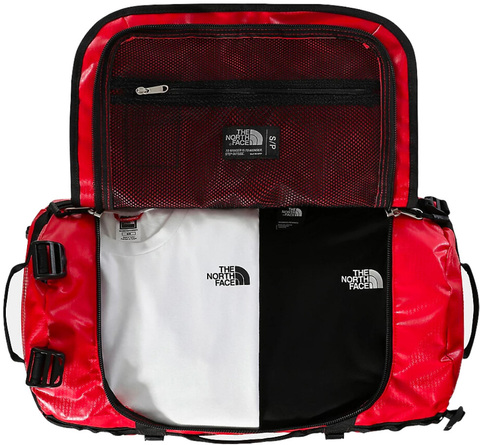 Картинка баул The North Face Base Camp Duffel S Red-Black - 6