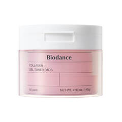 Тонер-пэды для лица увлажняющие с коллагеном BIODANCE Collagen Gel Toner Pads 60 шт