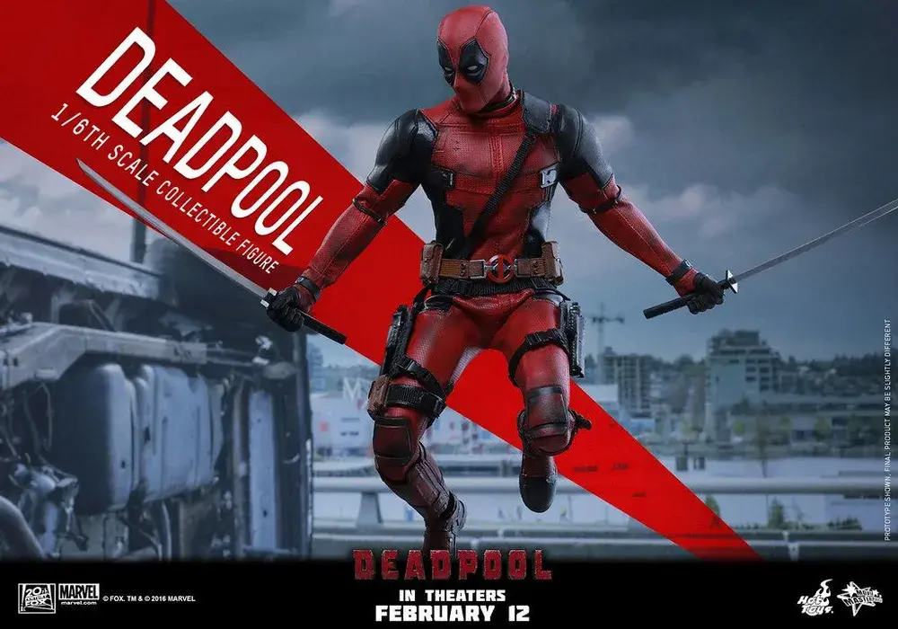 Фигурка Дэдпул масштаб 1/6 Hot Toys