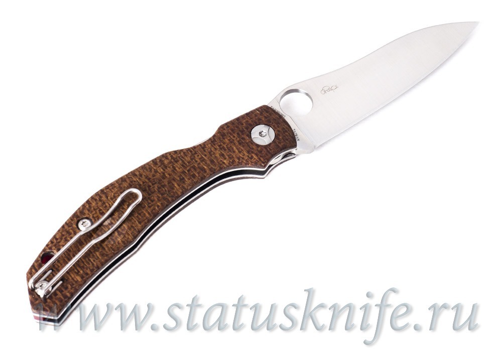 Нож Spyderco Alistair Phillips Kapara Compression Lock S90V Exclusive C241BMBNP