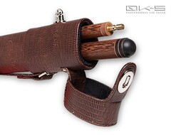 Тубус QK-S Musketeer 1x1 коричневый аллигатор