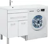 Aquanet 239947 Тумба с раковиной Верона 120 L напольная 1 ящ. 2 дв. цв.белый (239947)