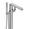 Ravak X070440 Смеситель напольный для ванны FL 080.00CR ХРОМ + нужен RB 07A.50 (X070427)