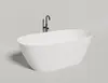 Salini 104413G Salini CASCATA KIT Встраиваемая ванна с прямоугольной чашей 1700x700x552 мм, ножки, сифон S-Sense, белый глянцевый