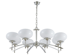 Подвесная люстра Newport DOMENICA 4658/C nickel, М0070847
