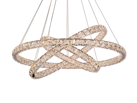 Подвесная светодиодная люстра Newport ISABEL 8120/97 chrome, М0069604