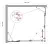 BelBagno LUCE-AH-22-130/120-C-Cr LUCE-AH-22-130/120-C-Cr Душевой уголок