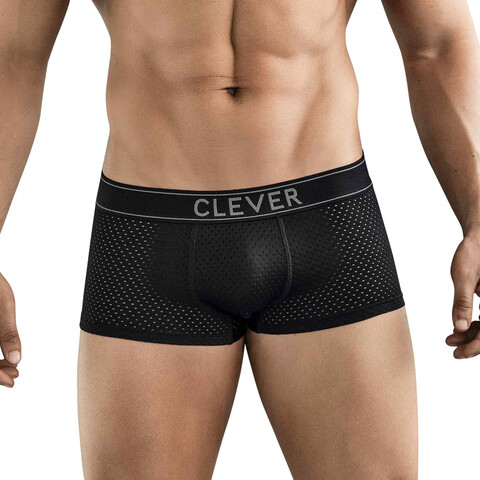 Мужские трусы хипсы черные Clever AMBAR TRUNKS 176711