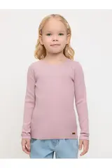 джемпер  для девочки  КР 302673/розовый лед