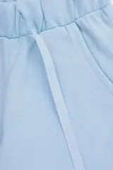 брюки  для девочки  КП 400449/голубой