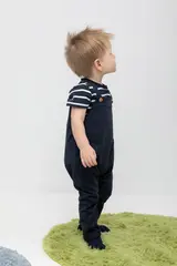 полукомбинезон  для мальчика  КР 6466/индиго к448