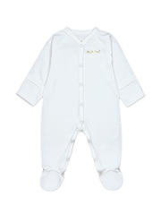 Комбинезон Sleep White (реснички) (56,62)