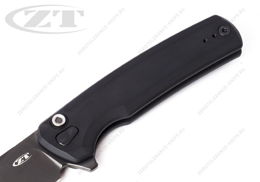 Нож Zero Tolerance 0044BLK Button Lock Flipper - фотография 