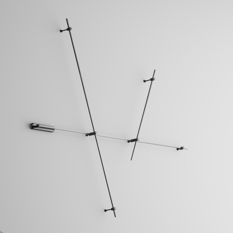 Шинопровод магнитный Maytoni FLARITY TRX154-111B 1м