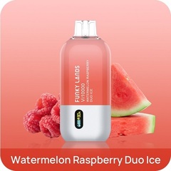 Одноразовая электронная сигарета Funky Lands - Арбуз Малина Двойной Лед (10000 затяжек)
