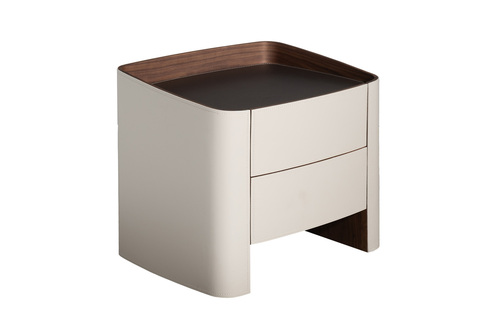 Тумбочка с 2 ящиками 56х46х49см Garda Decor светло-бежевая