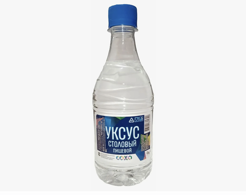 Уксус столовый пищевой 9% пл/б 445 мл 