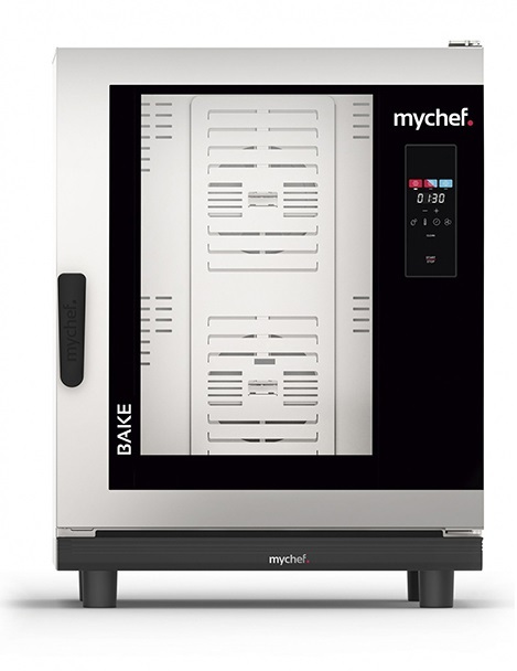 Пароконвектомат Distform MyChef Bake 10 EN (600*400) right opening (BCE1100D) электрический 10 ур. 60*40 см, WiFi, автоматическая мойка