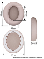Амбушюры для наушников Anker Soundcore Life Q30, Q35 BT