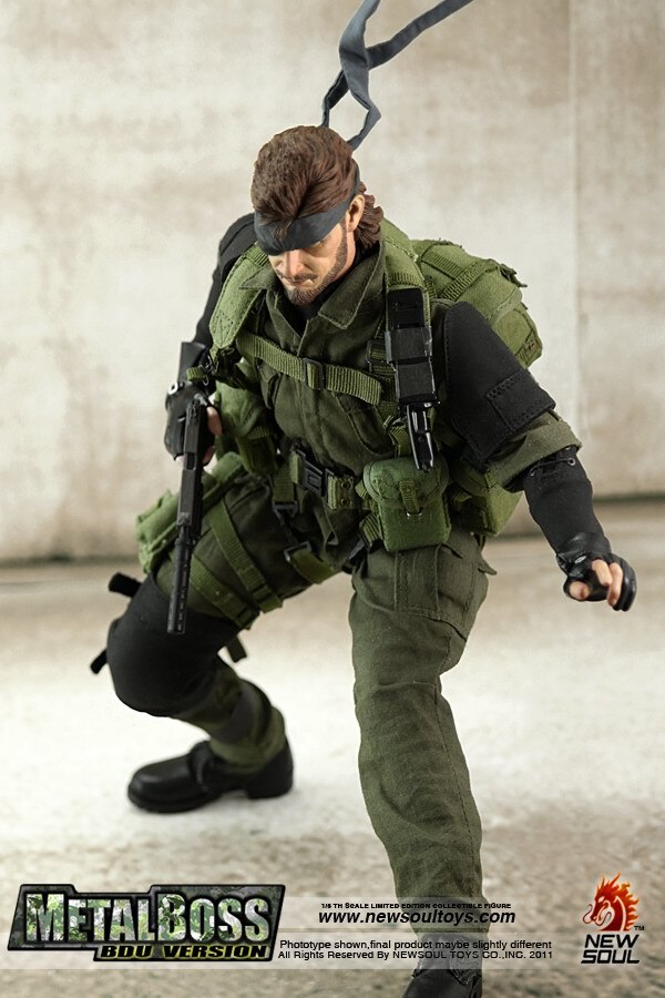 Фигурка Нейкид Снейк из игры Метал Гир 3